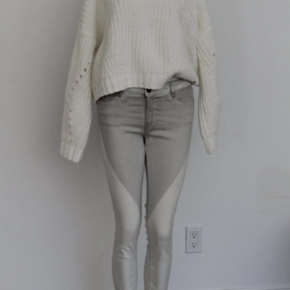 Brockenbow Denim - $378 Zadig & Voltaire BROCKENBOW Mascara Artemis Jeans White & Gray 29